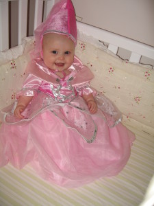 Princess Rachel's first Halloween costume :)
