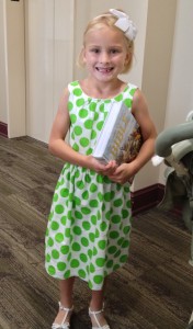 Wearing a "special" dress to church!