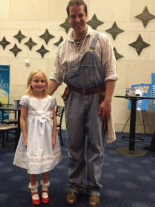 Rachel and the Tin Man :)
