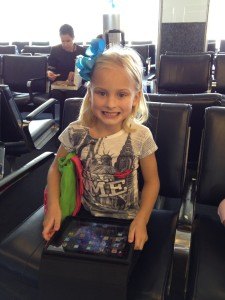 Rachel is really excited to be going to visit Aunt Sarah!