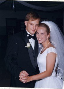 Our first dance as Mr. and Mrs.!