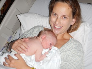 Me and sweet baby Miriam!